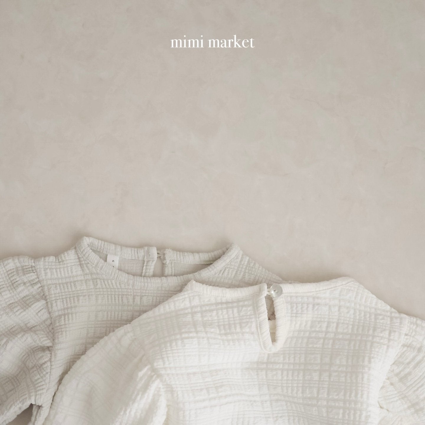 mimi market puff sleeve tee (75-90cm)