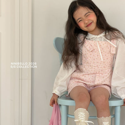 ninibello blooming overalls (80-130cm)