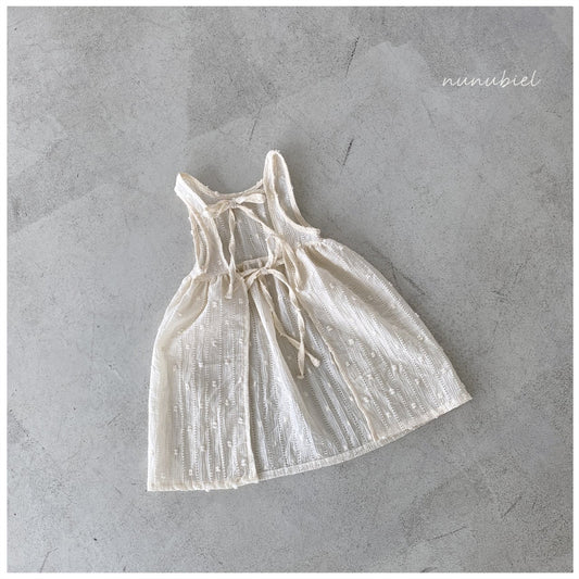 nunubiel snow flower apron (1-4yr)