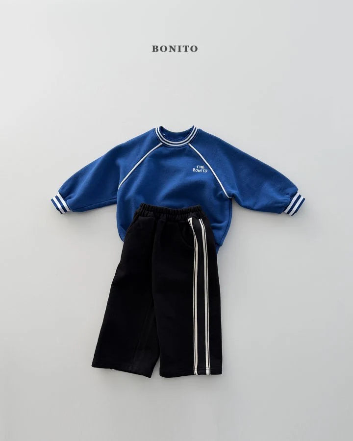 Bonito Stripe Raglan Sweatshirt (~80-140cm)