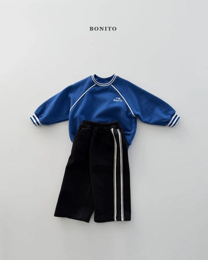 Bonito Stripe Raglan Sweatshirt (~80-140cm)