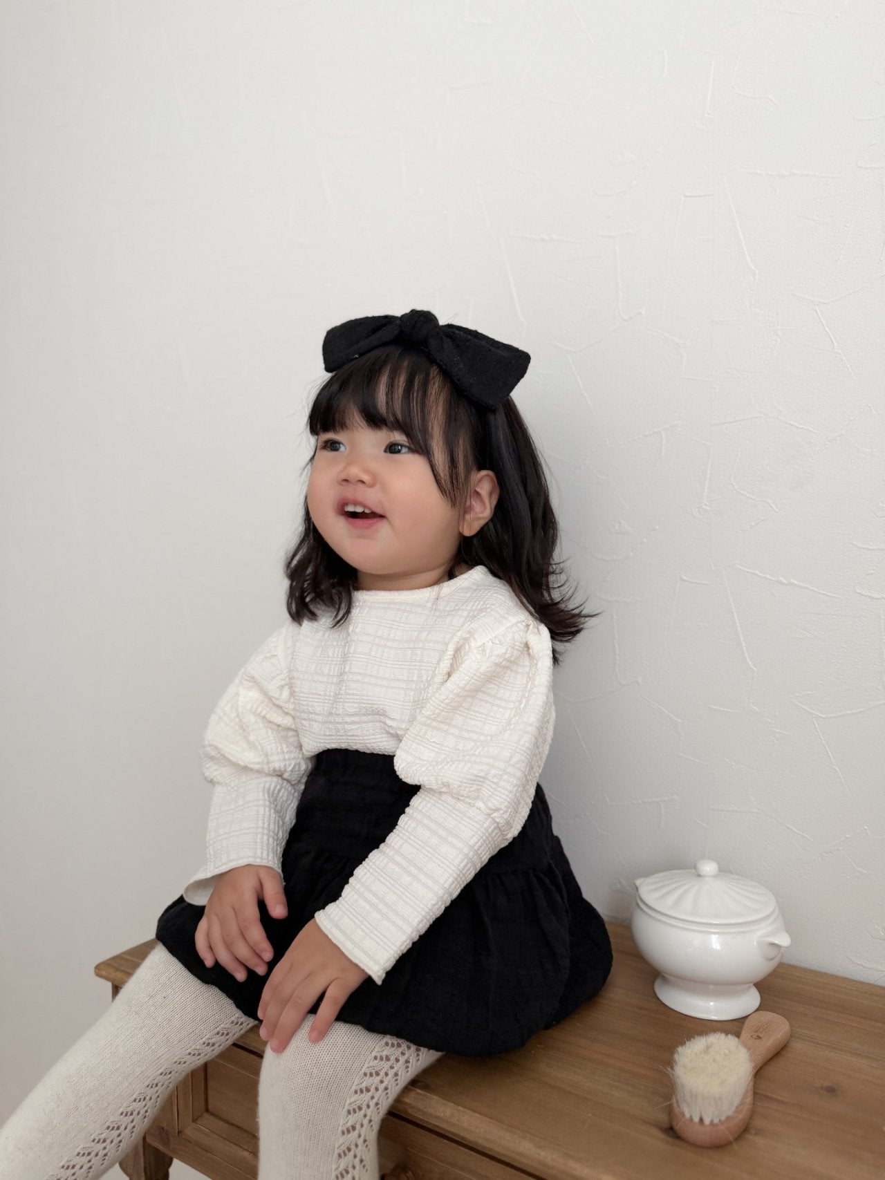 mimi market puff sleeve tee (75-90cm)