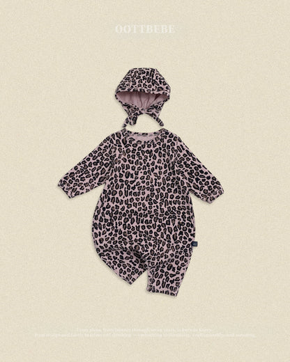 oottbebe little leopard suits SET (0-12m)
