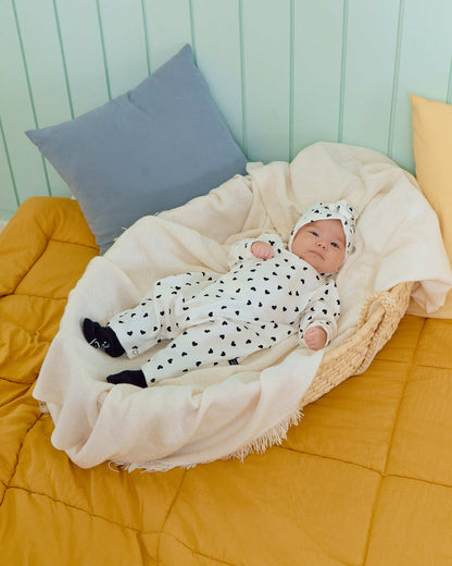oottbebe petit heart suits SET (0-12m)