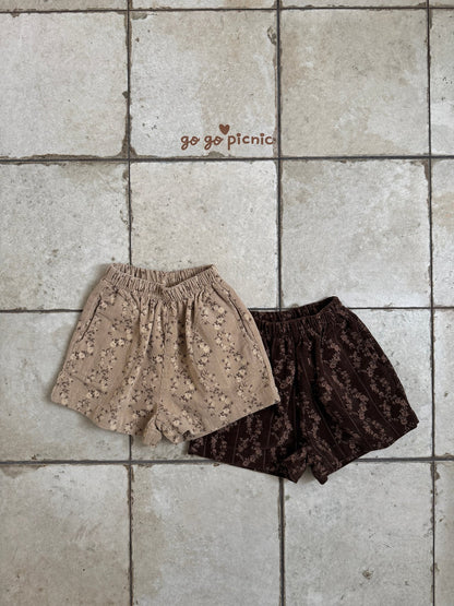 go go picnic ivy corduroy shorts (70-120cm)