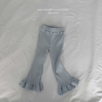 melikey V necked frill bootcut (~80-140cm)