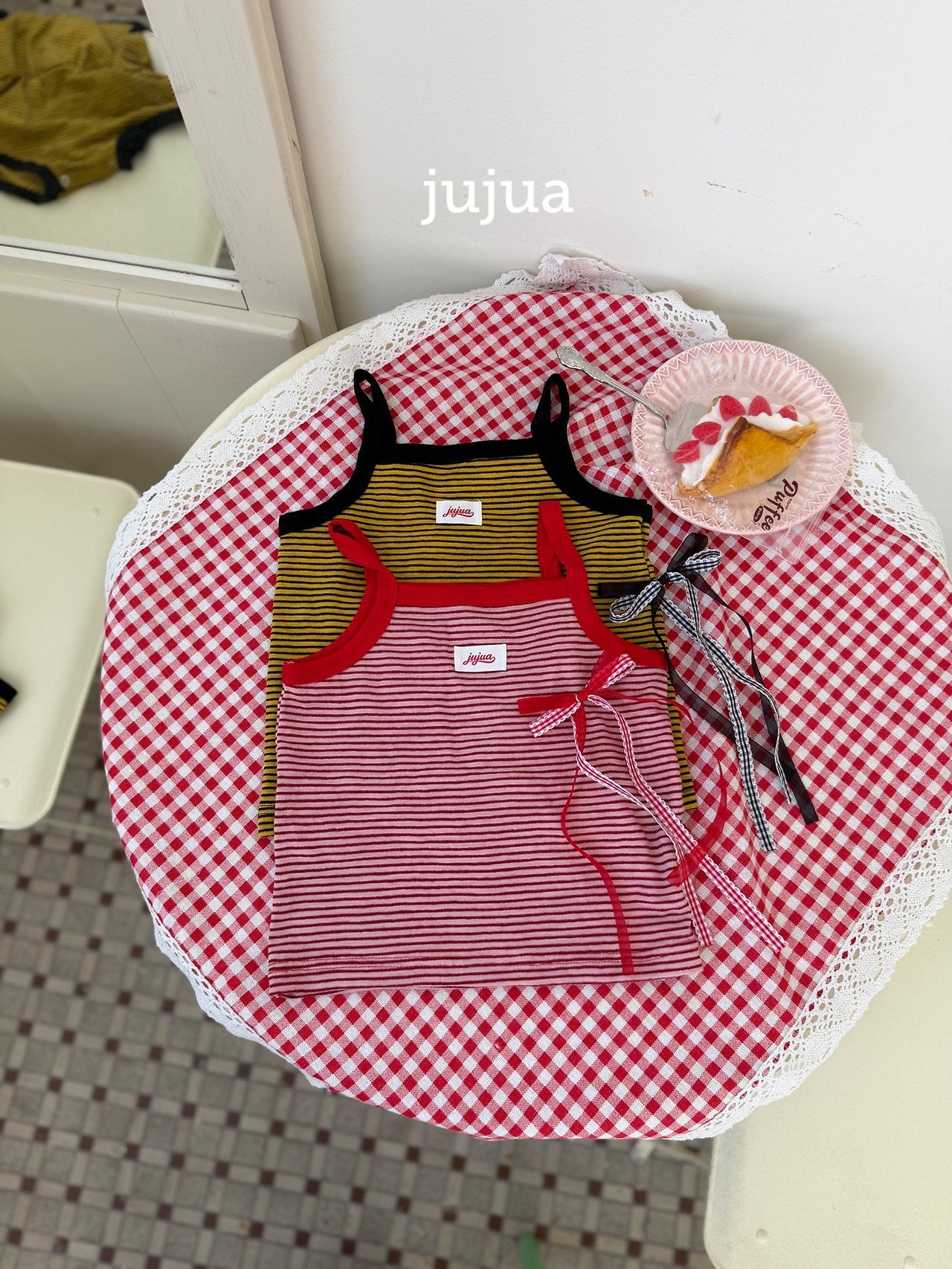 jujua striped tank top (80-120cm)