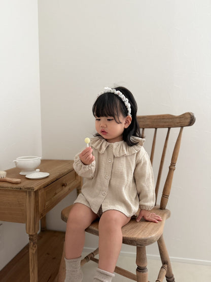 mimi market ringer frill shirt (75-90cm)