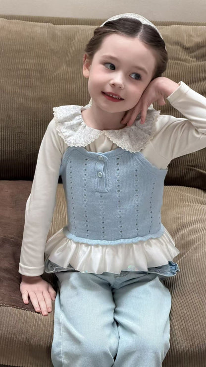 aiai collar shushu tee (95-140cm)