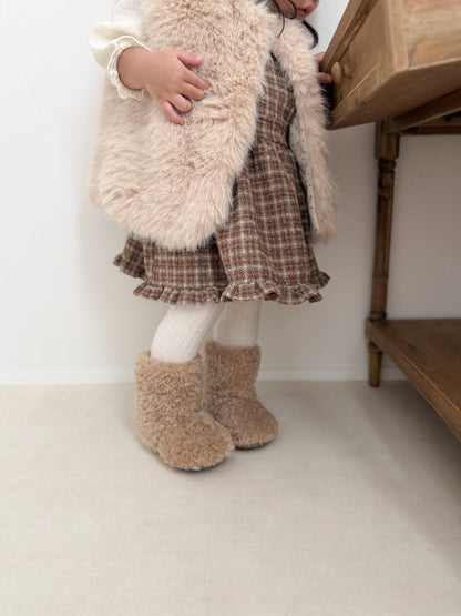 mimi market fur vest (70-85cm)