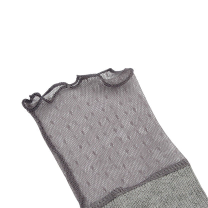 FORKCHIPS dot mesh socks