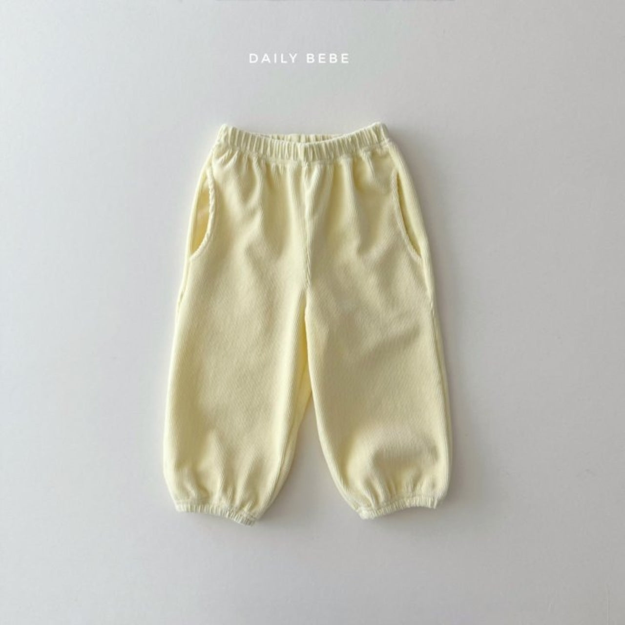 Dailybebe velour jogger SET-UP (75-140cm)