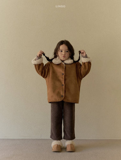 LINDO drawstring corduroy pants (80-125cm)