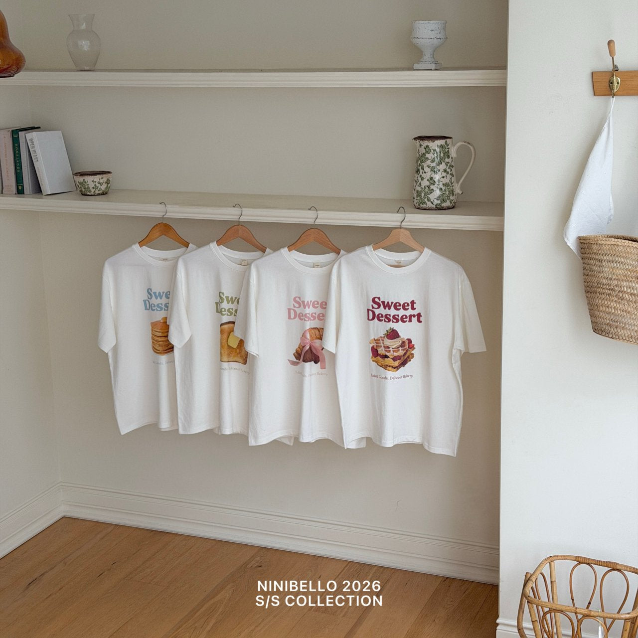 ninibello dessert short sleeve t-shirt(adult)