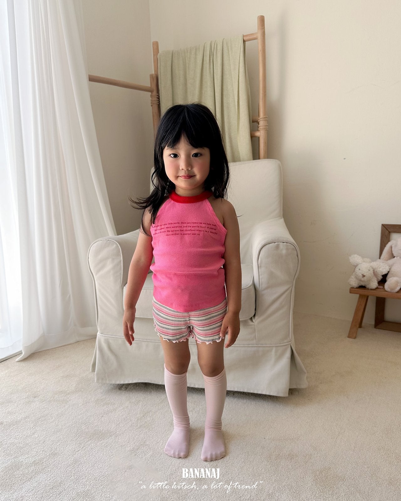 BANANAJ wendy ribbed pants (80-135cm)