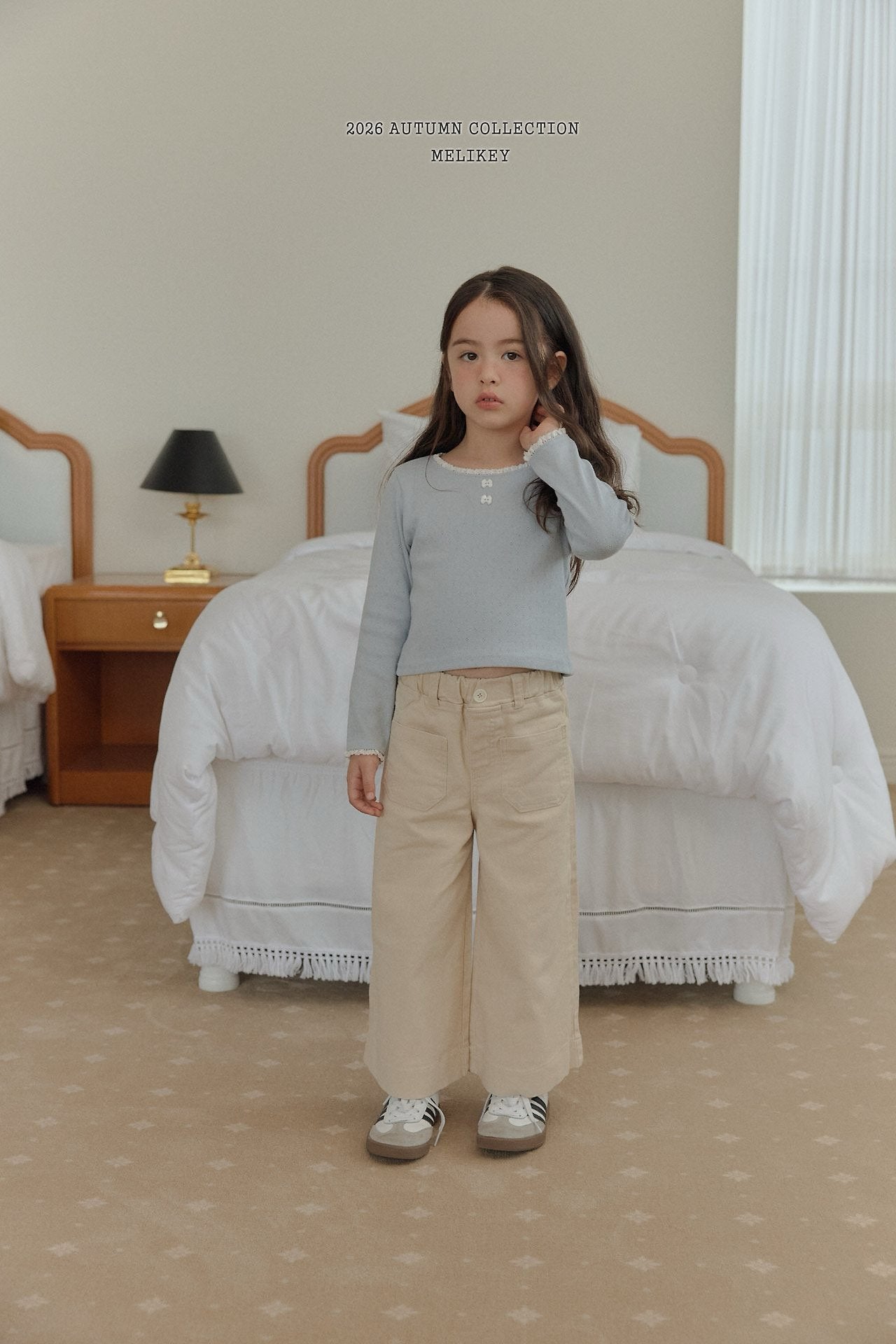 melikey cotton wide pants (~80-140cm)