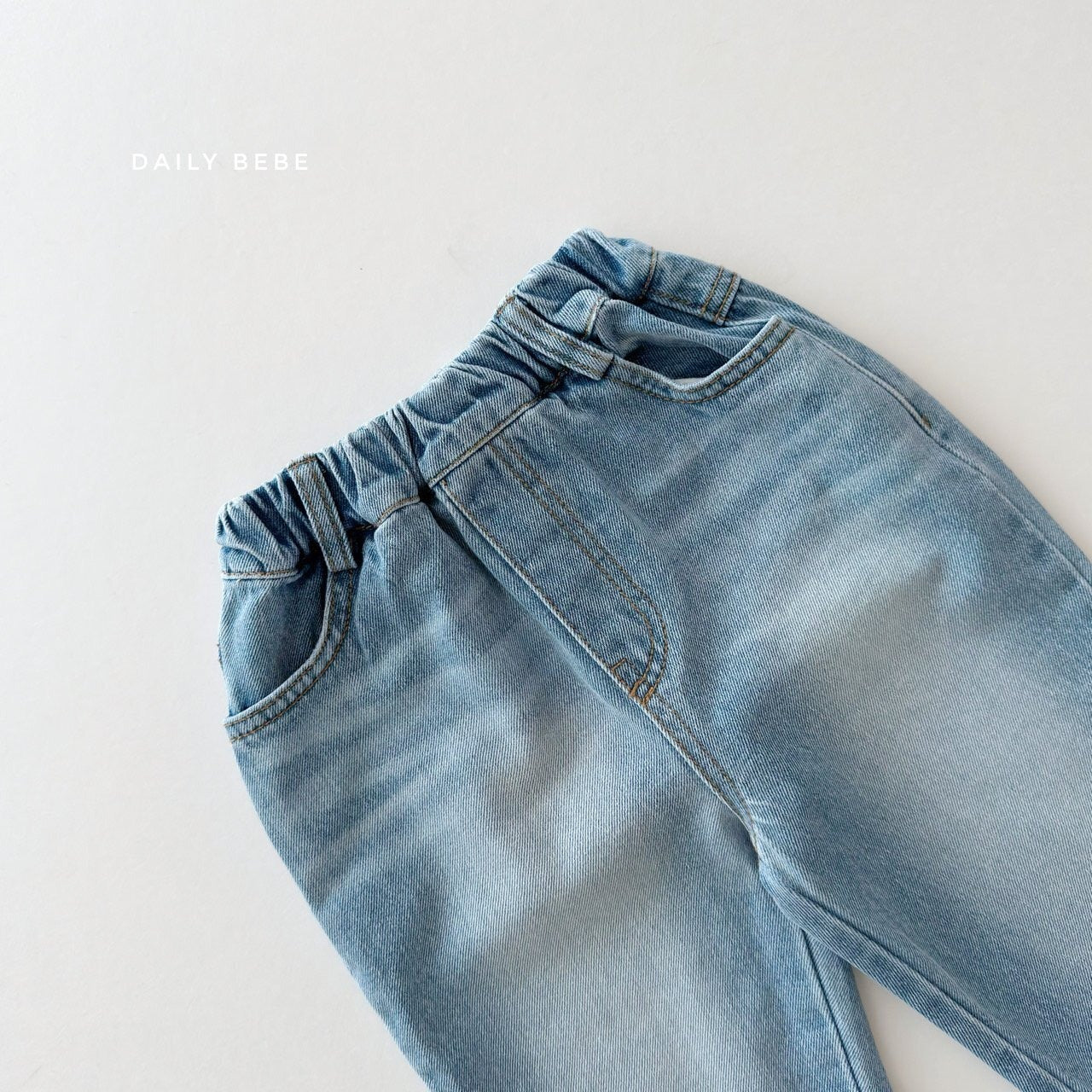 DAILYBEBE washed denim pants (75-145cm)