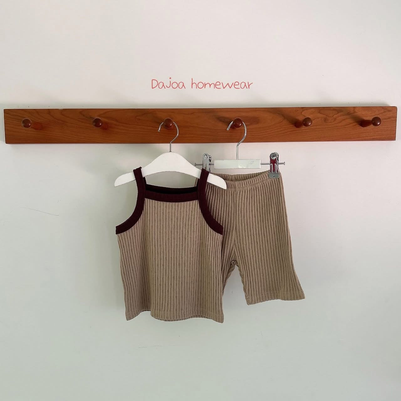 Dajoa 細肩坑條居家服 (70-115cm)