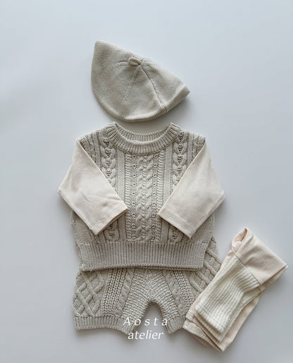 Aosta knit pants (~70-115cm)