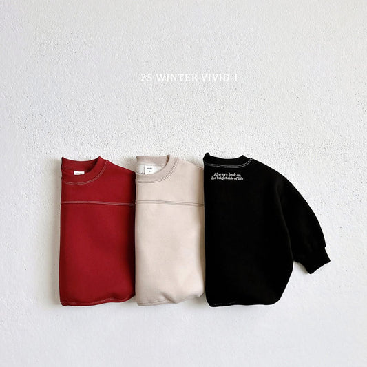 Vivid always look車縫上衣 (75-135cm)