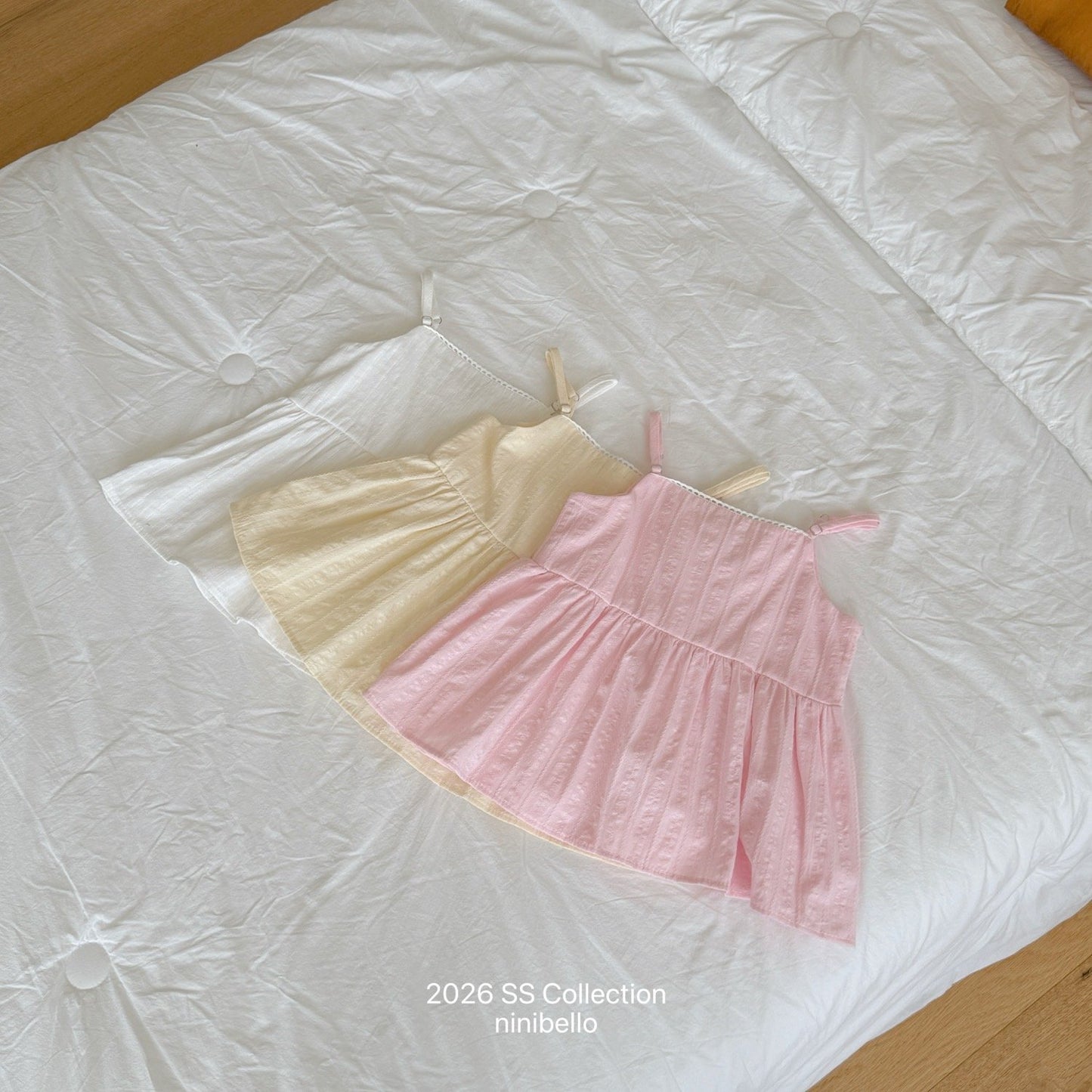 ninibello milk tank top blouse (80-130cm)