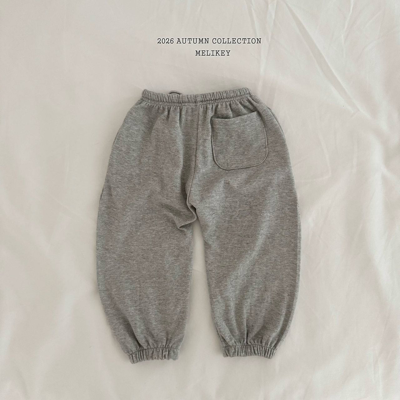 melikey button jogger pants (~80-140cm)