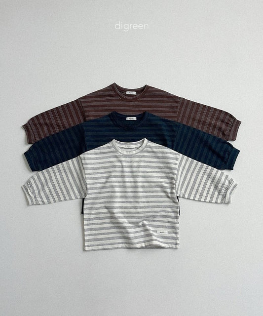digreen pinstripe t-shirt (90-130cm)