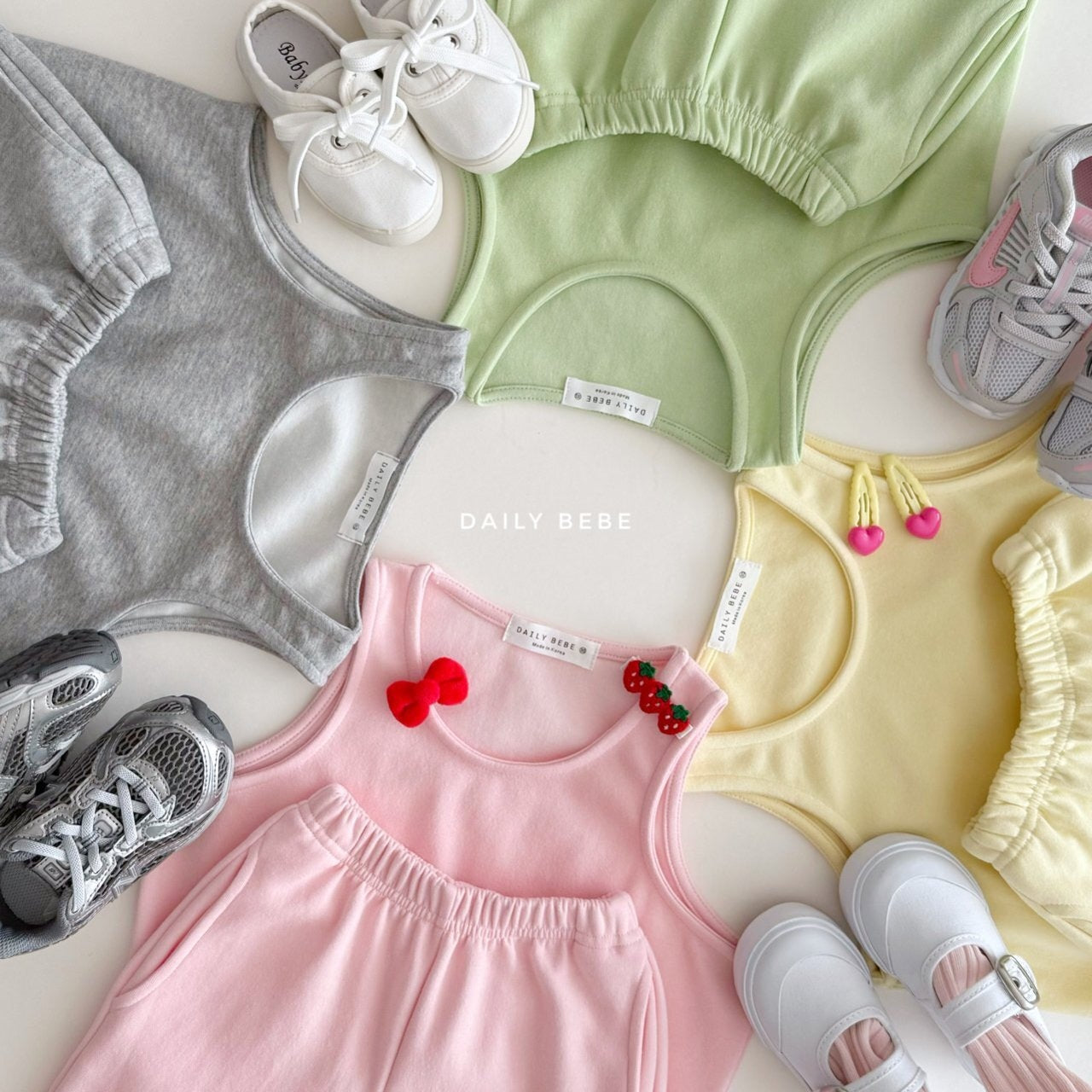 DAILYBEBE no-sleeve SET-UP (75-145cm)