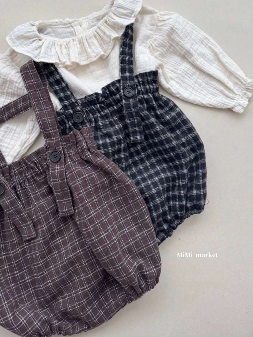 mimi market naive suspender pants (70-85cm)