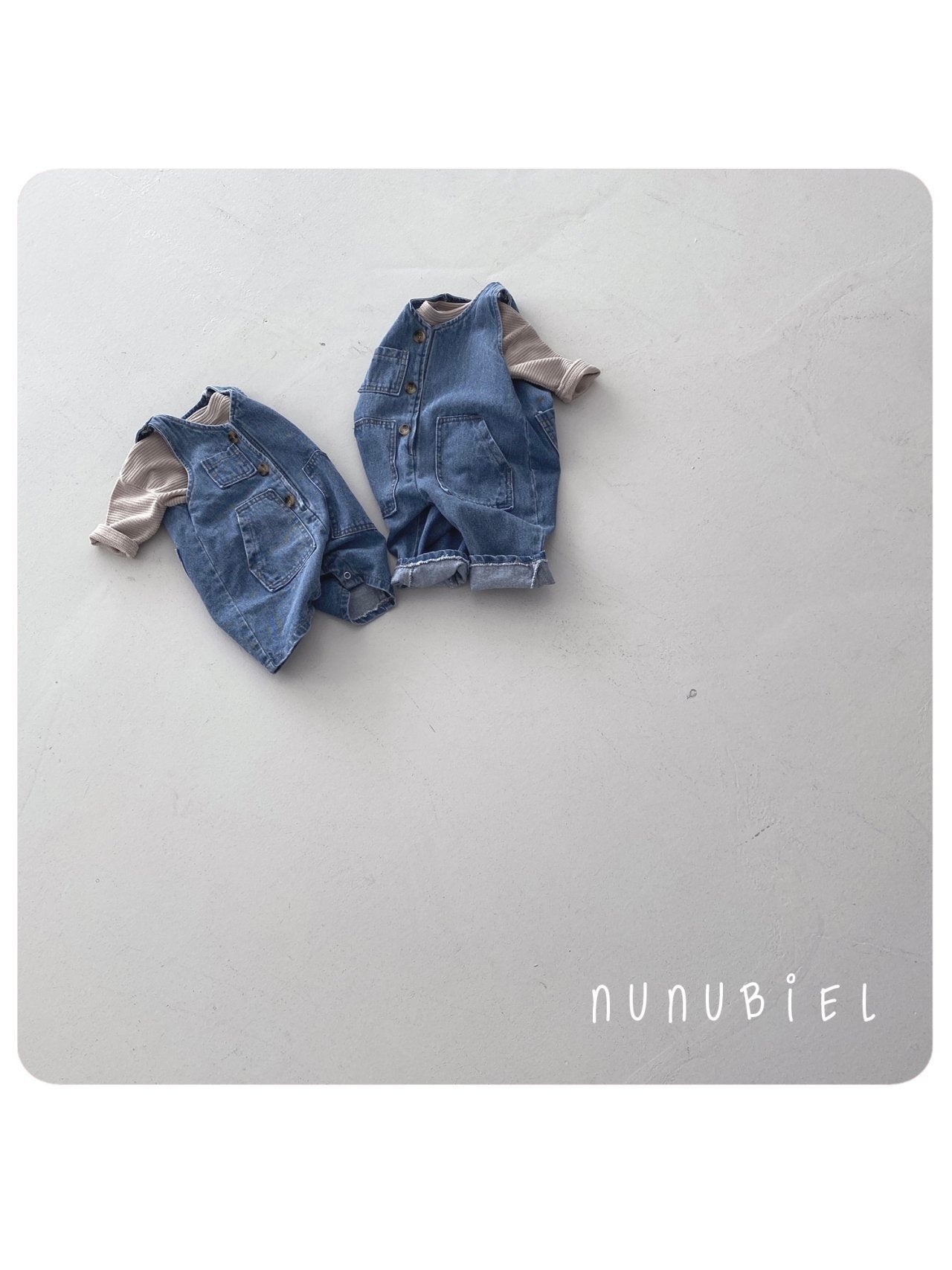 nunubiel bebe waffle t-shirt (3-18m)