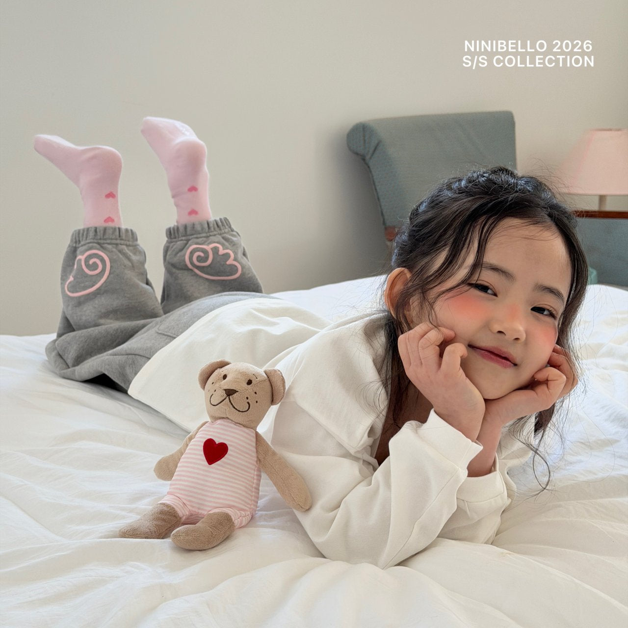 ninibello angel pintuck pants (80-130cm)