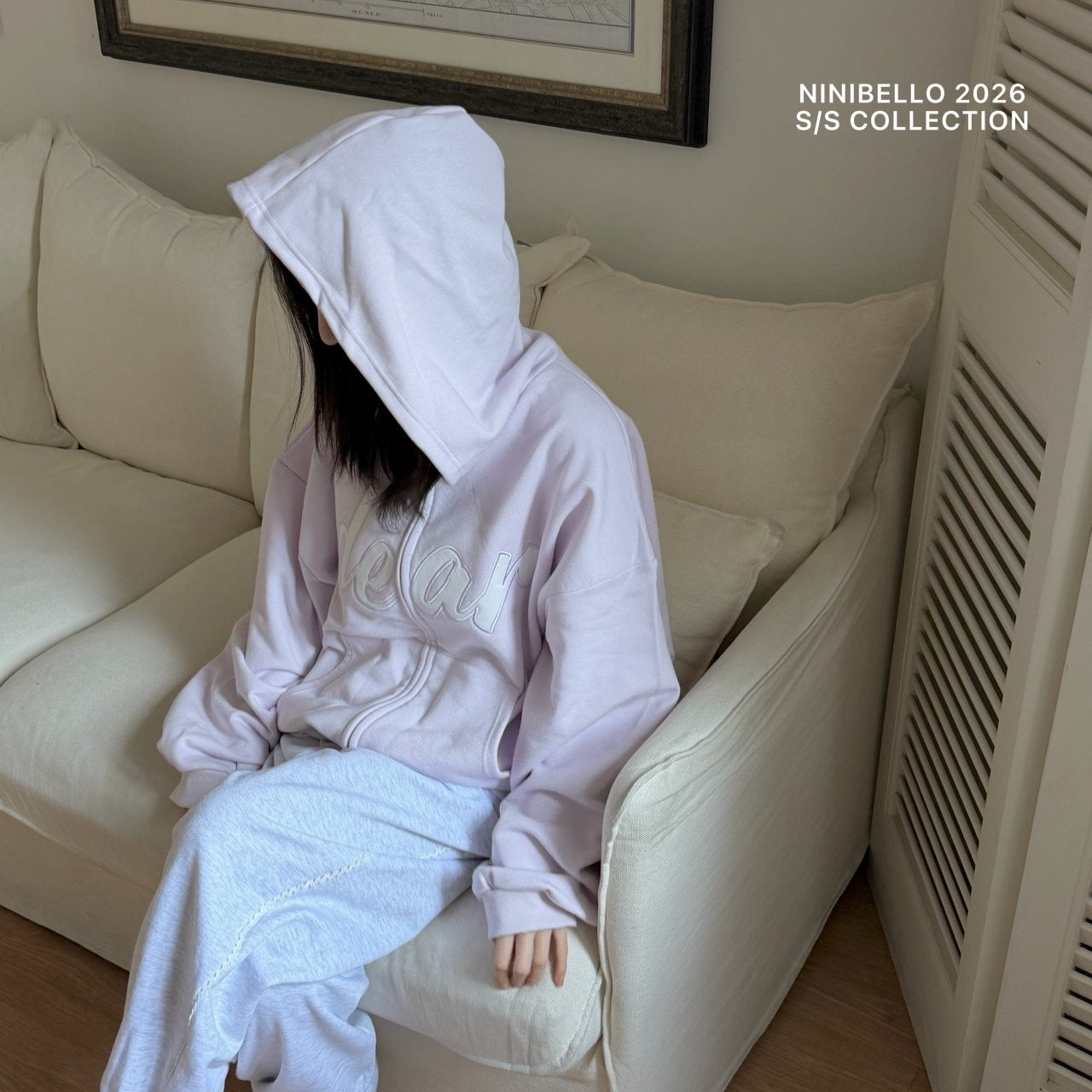 ninibello deer hood zip-up(adult)