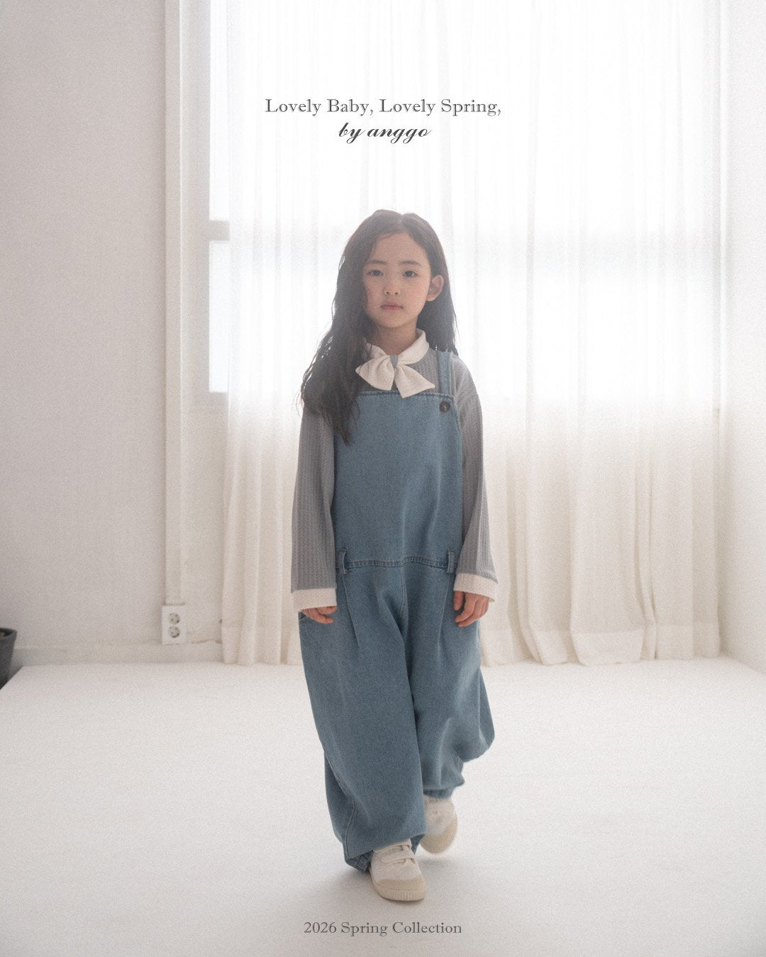 anggo cream bun t-shirt (80-120cm)