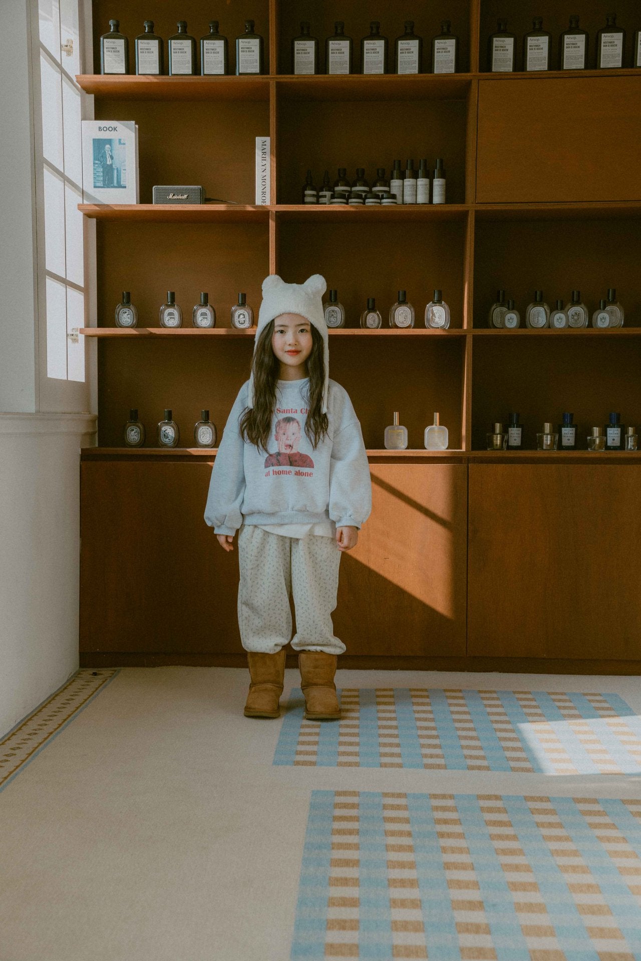 nightbebe flower boa jogger (70-120cm)