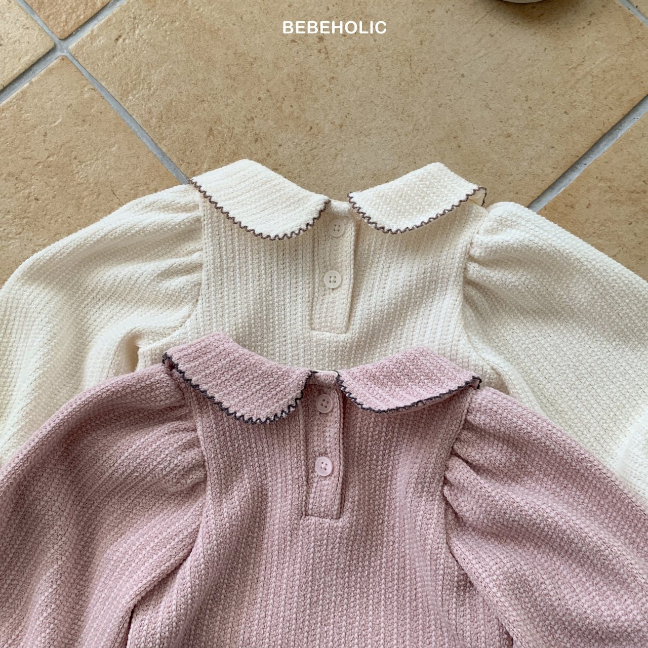 bebeholic pincot collar tee (Bebe 3-18m)