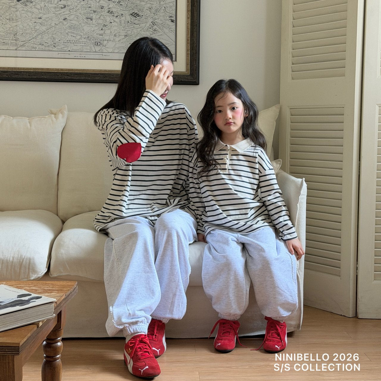 ninibello milk lace jogger pants(adult)