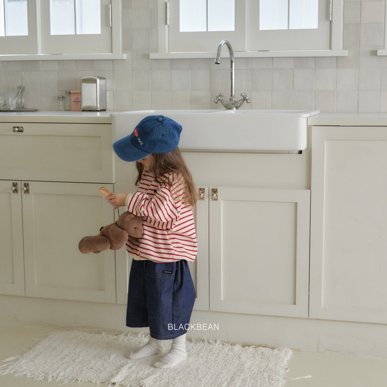 blackbean raw pocket jeans(kids)