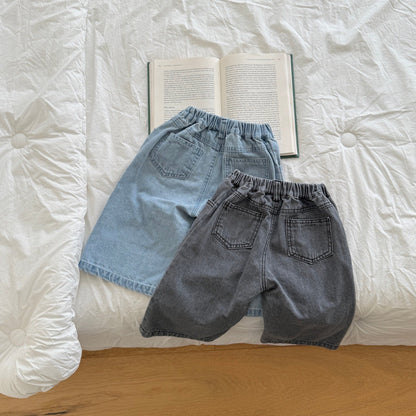 ninibello damaged ice denim pants (80-130cm)