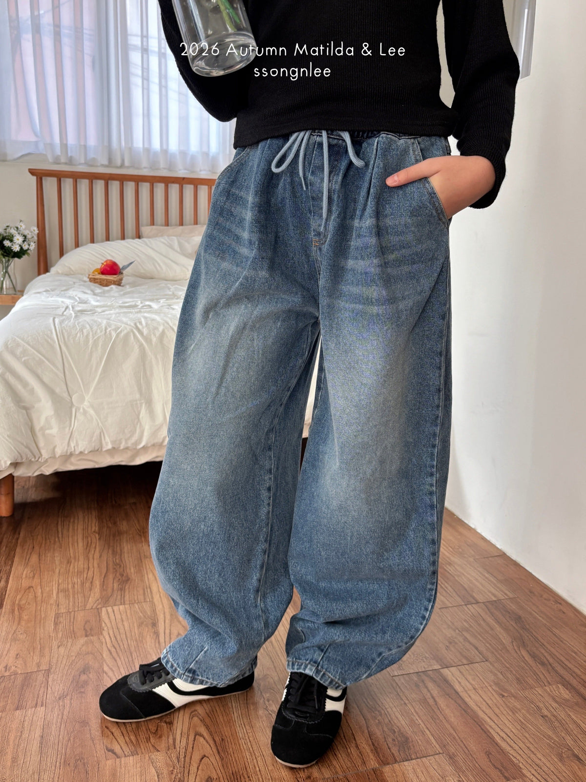 matilda&lee new banding denim (85-165cm)