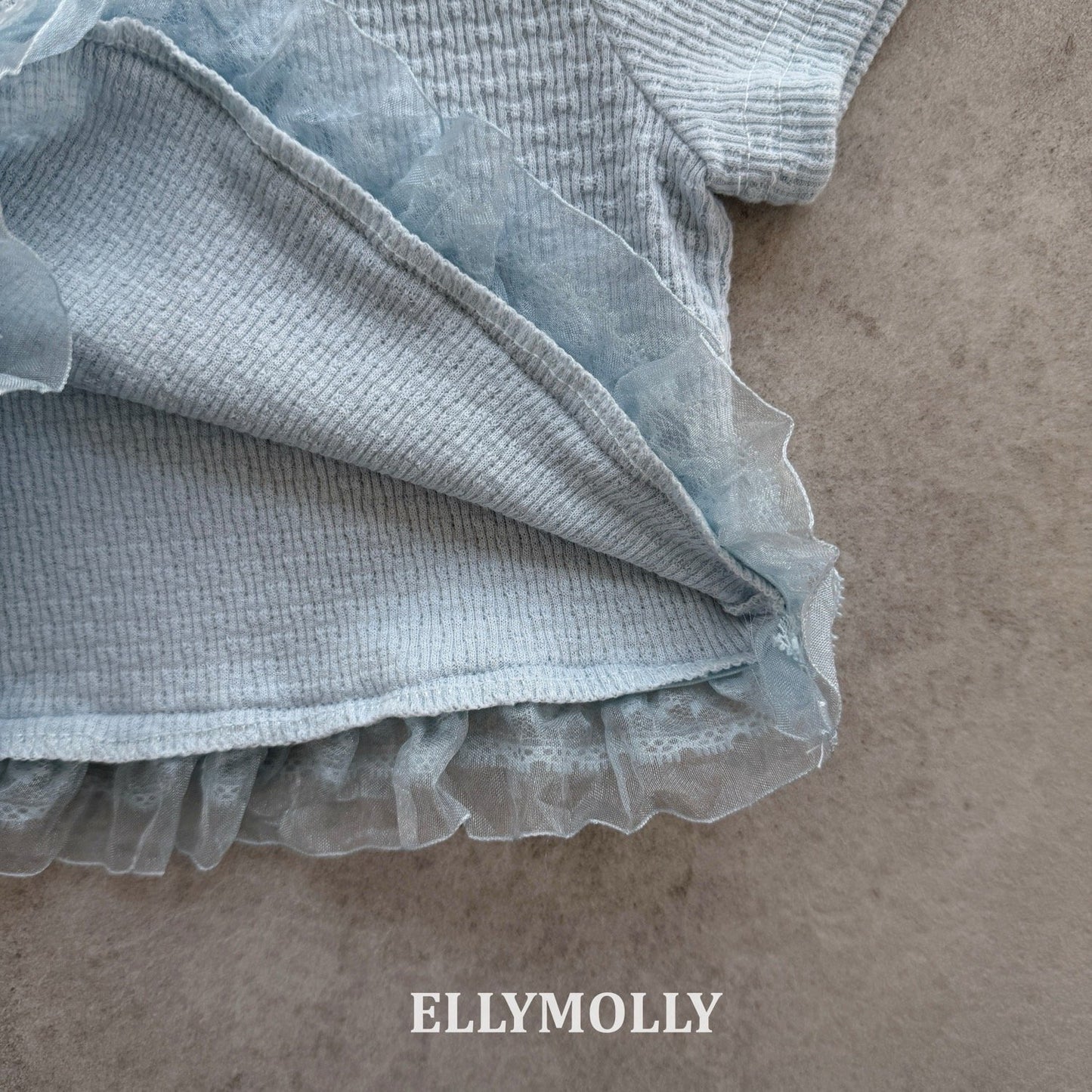 ELLYMOLLY powder lace t (90-145cm)