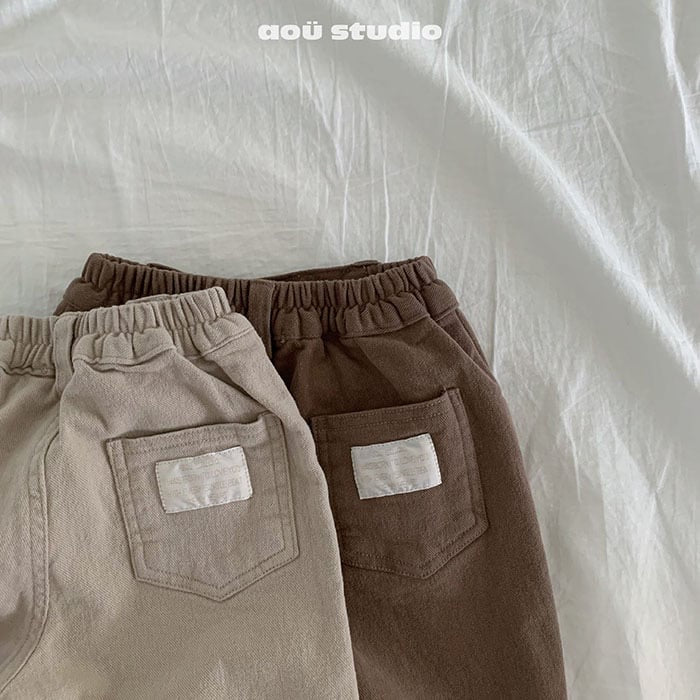 aoustudio latte peach pants (10-48m)