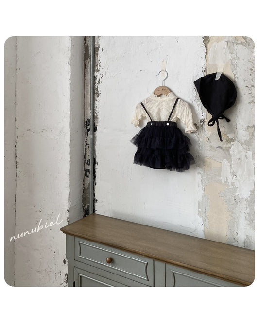 nunubiel bebe mesh skirt (3-18m)