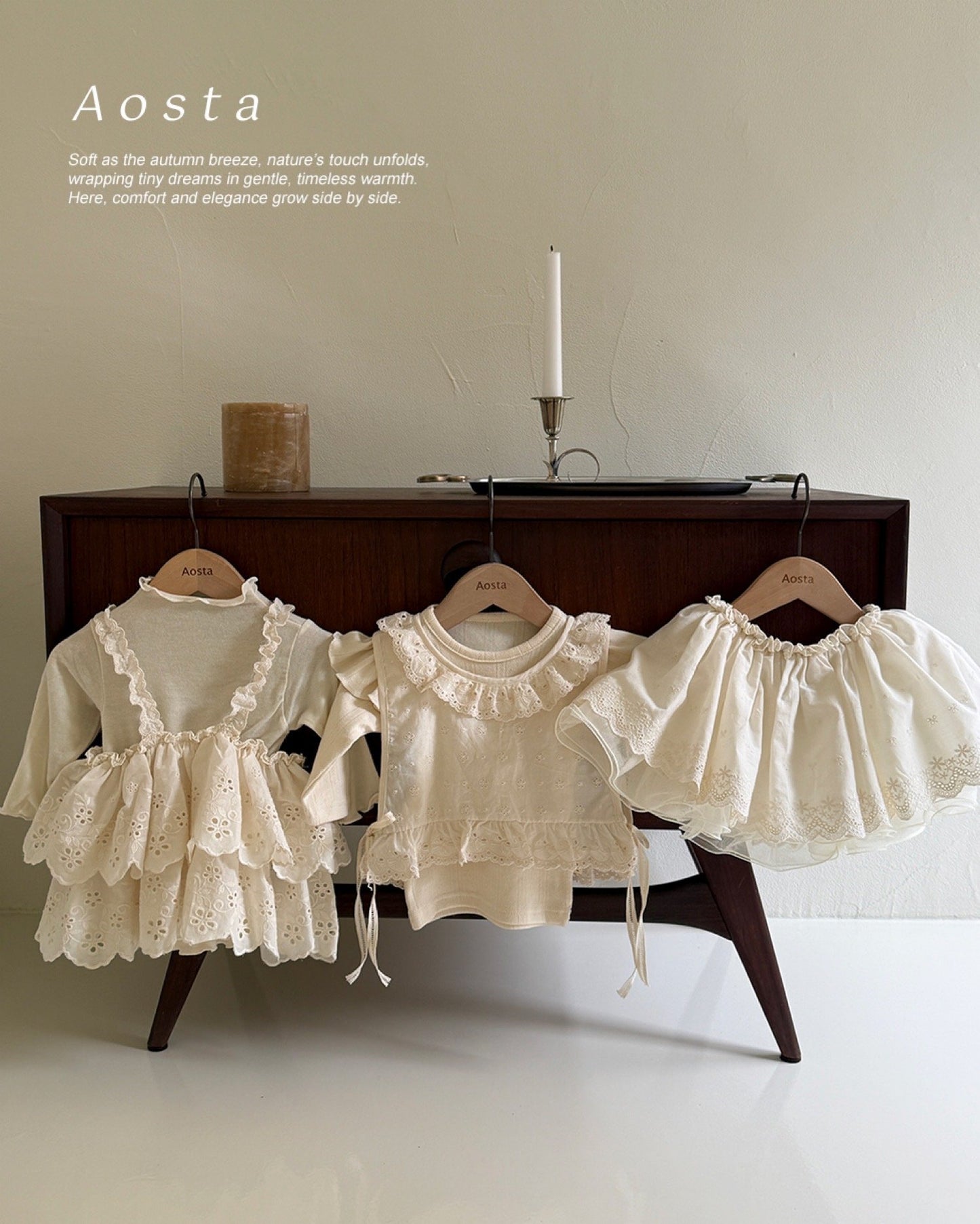 Aosta lace cancan blouse