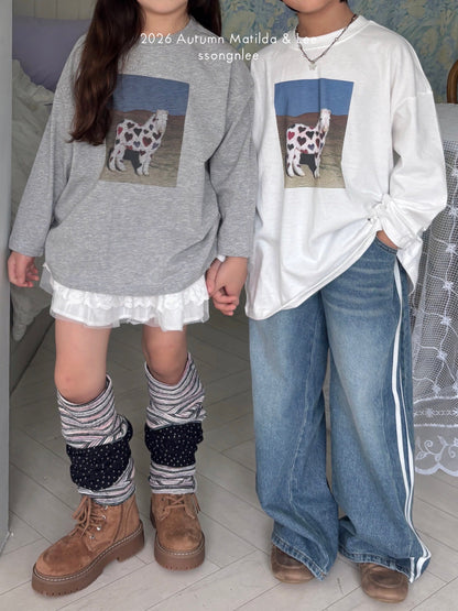 matilda&lee heart pony tee (85-165cm)