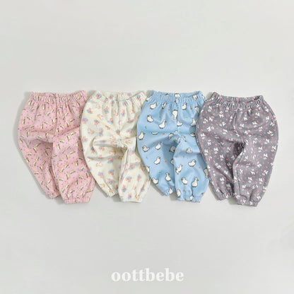 Oottbebe 動物圖案縮口褲 (75-120cm)