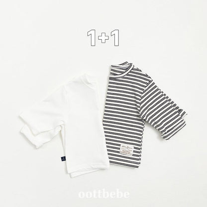 oottbebe oreo 1+1 t-shirt (75-120cm)
