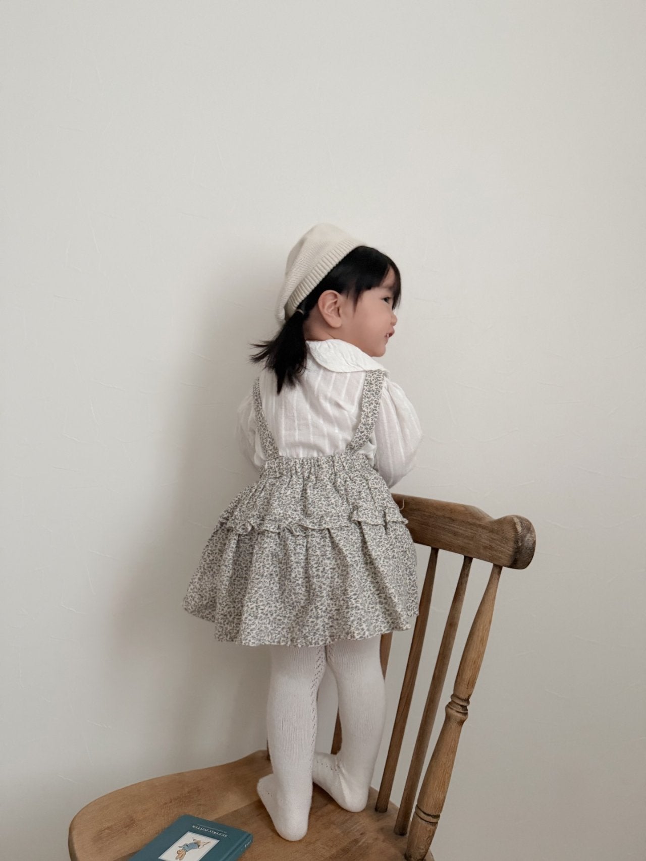 mimi market dobby frill can skirt (75-90cm)