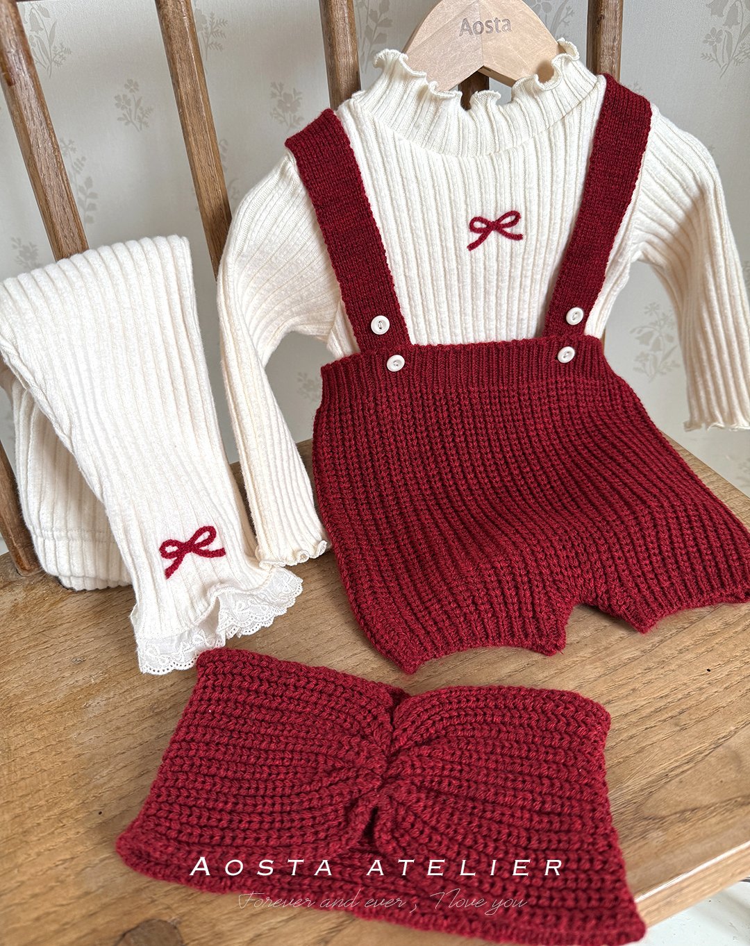 Aosta knit overalls (3-18m)