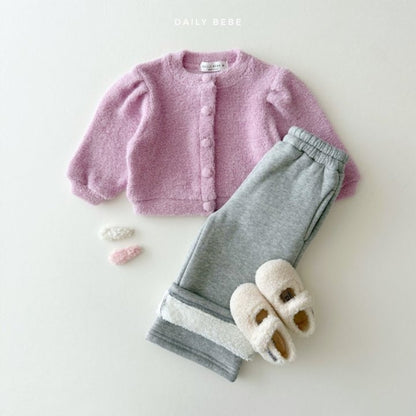 Dailybebe boucle cardigan (75-145cm)