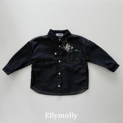 ELLYMOLLY non fade bijou shirt (90-145cm)